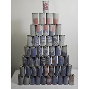 COLLECTIBLE 7-UP 1976 BICENTENNIAL UNITED WE STAND SODA POP CANS 50 STATE SET